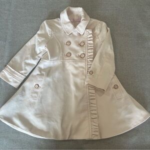 Baker by Ted Baker Elegant Cream Pea Coat